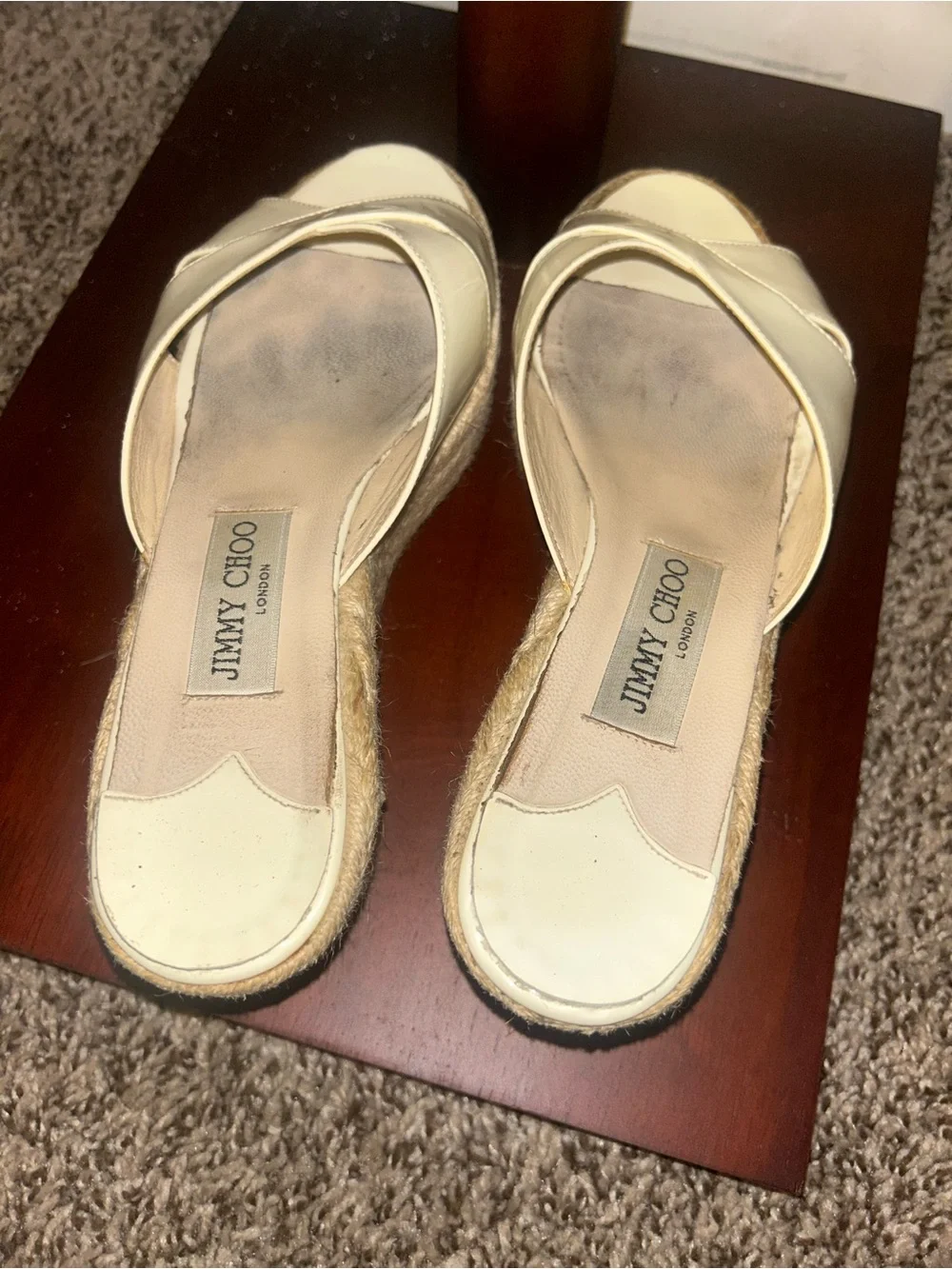 Jimmy Choo comfortable cream